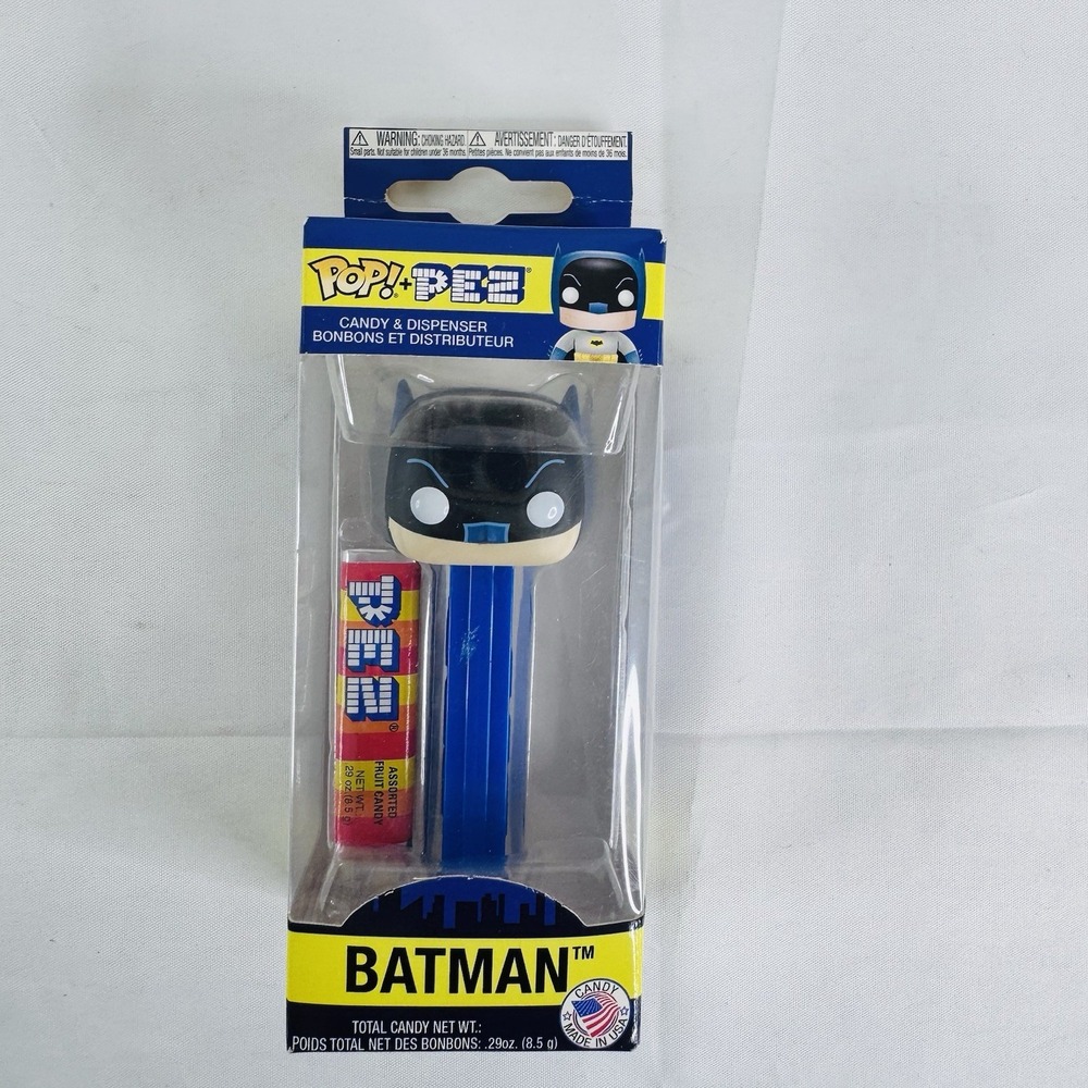 Pop Pez  Batman Lot DC Super Heroes Funko Candy‎ Dispenser